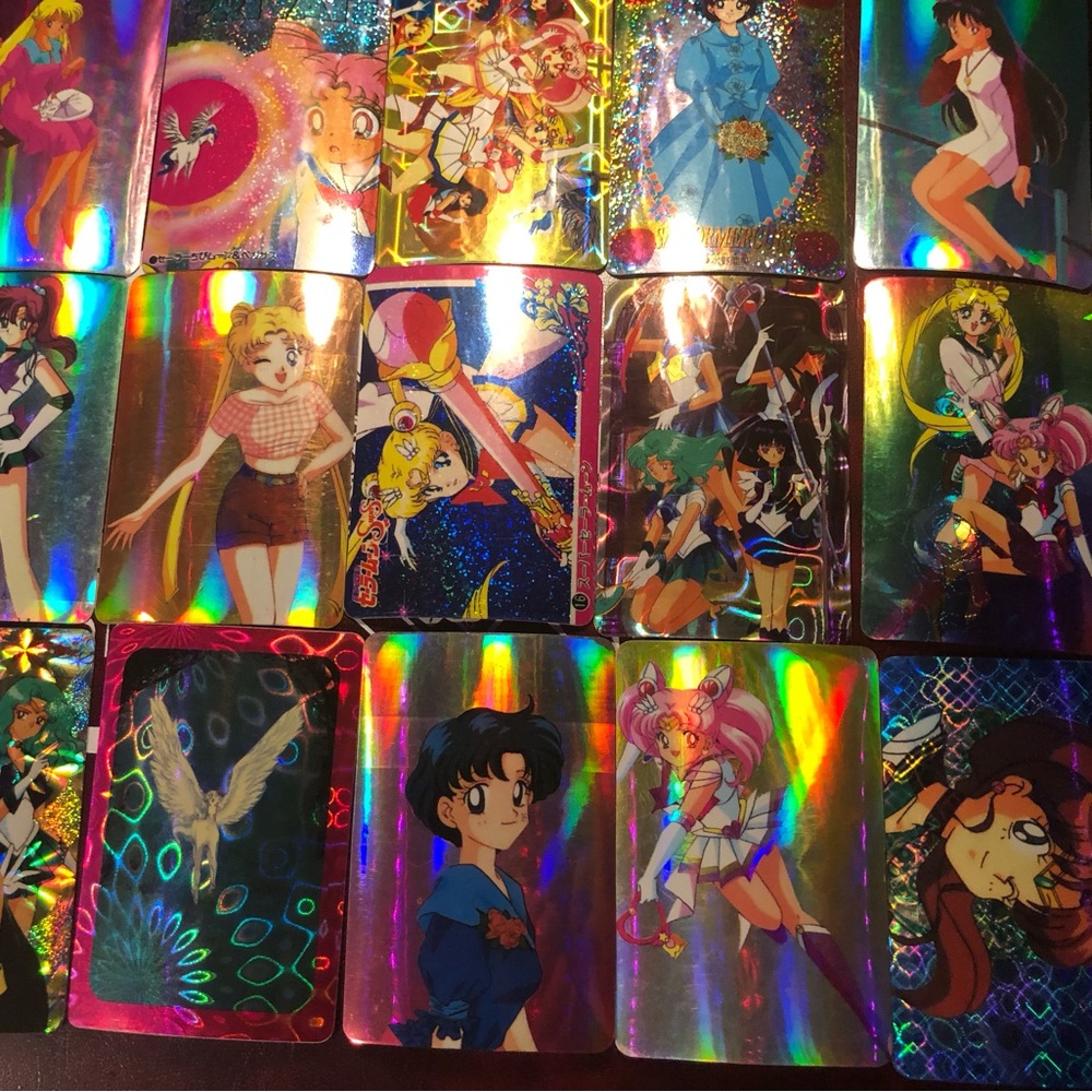 Vintage sailor moon/ anime stickers